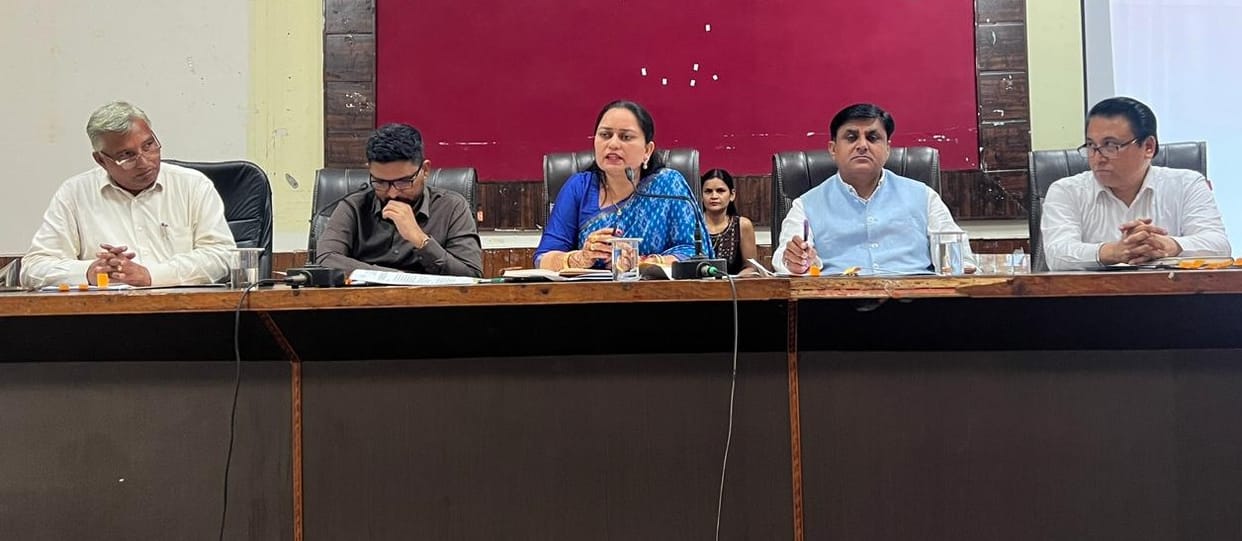 Demand for basic facilities for rural development raised in the District Council meeting