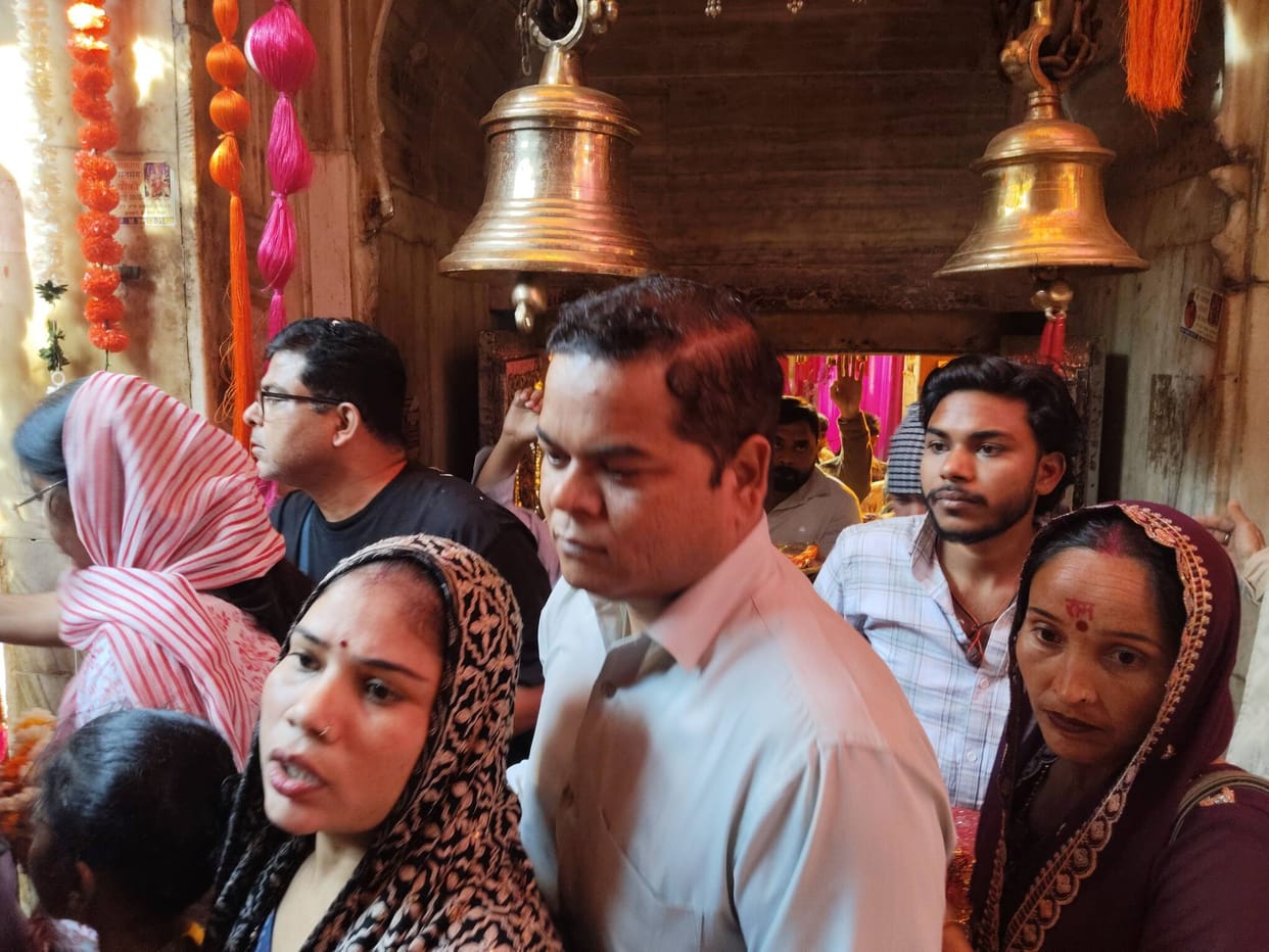 On the last Navratri, 22 thousand devotees bowed their heads in the court of Mother Goddess.