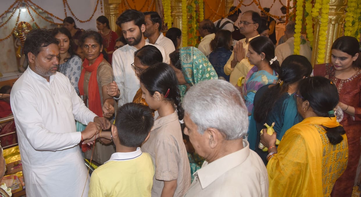 Recitation of the Ramcharitmanas held on the temple's 100th anniversary.