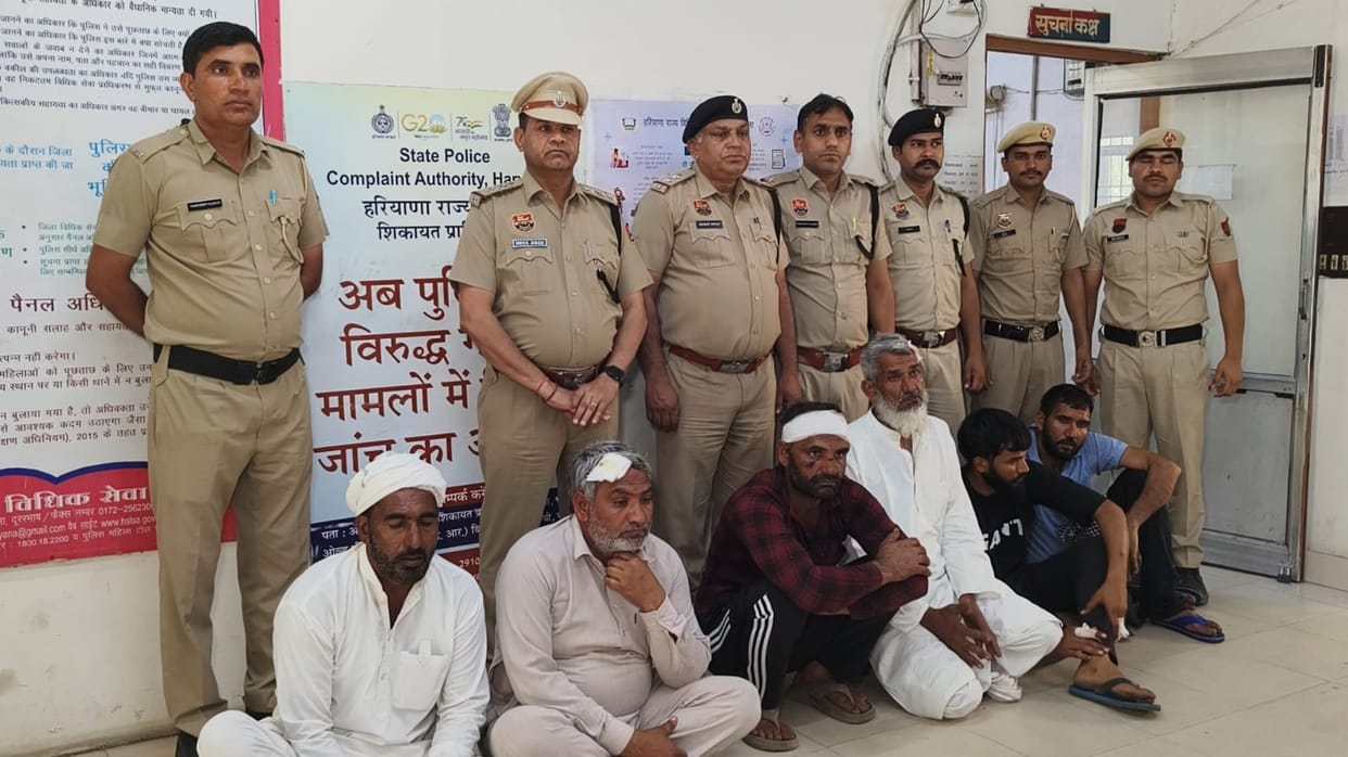 Six arrested in land dispute, 38 missing