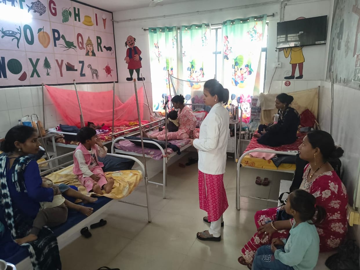 38 malnourished children became healthy in three months at the Nutrition Rehabilitation Center
