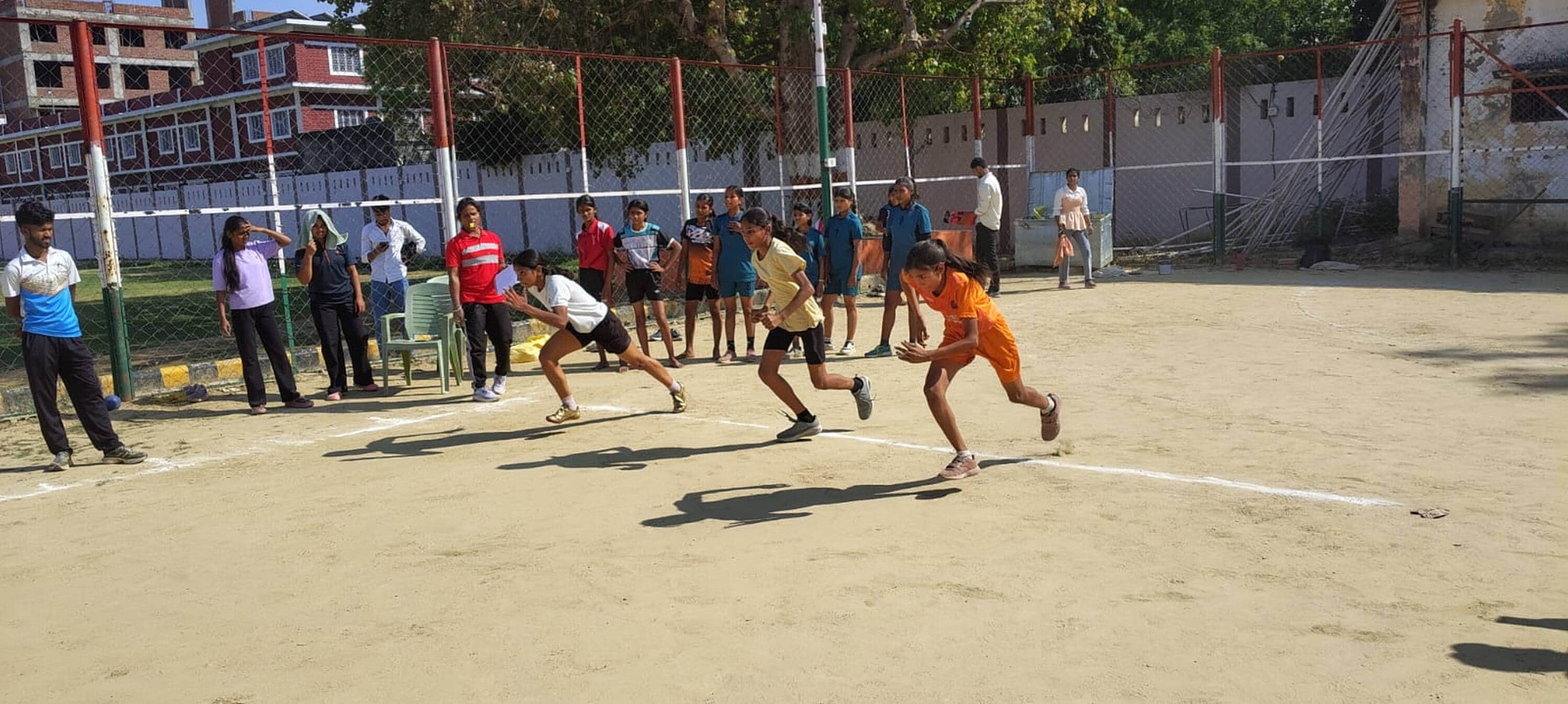  पंत स्पोर्ट्स स्टेडियम में ट्रायल देते खिलाड़ी। स्रोत- खेल विभाग (फाइल फोटो)