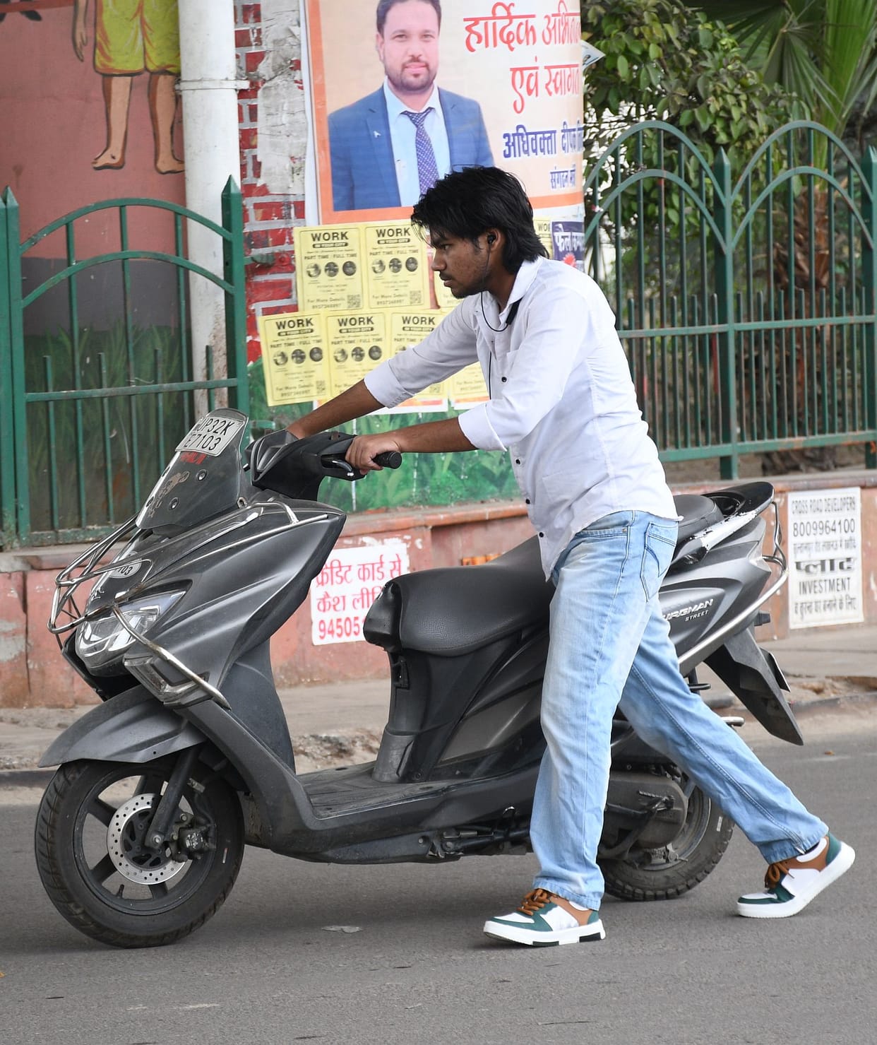 Seeing the crowd, the quota of petrol and diesel was fixed for bikes and cars.