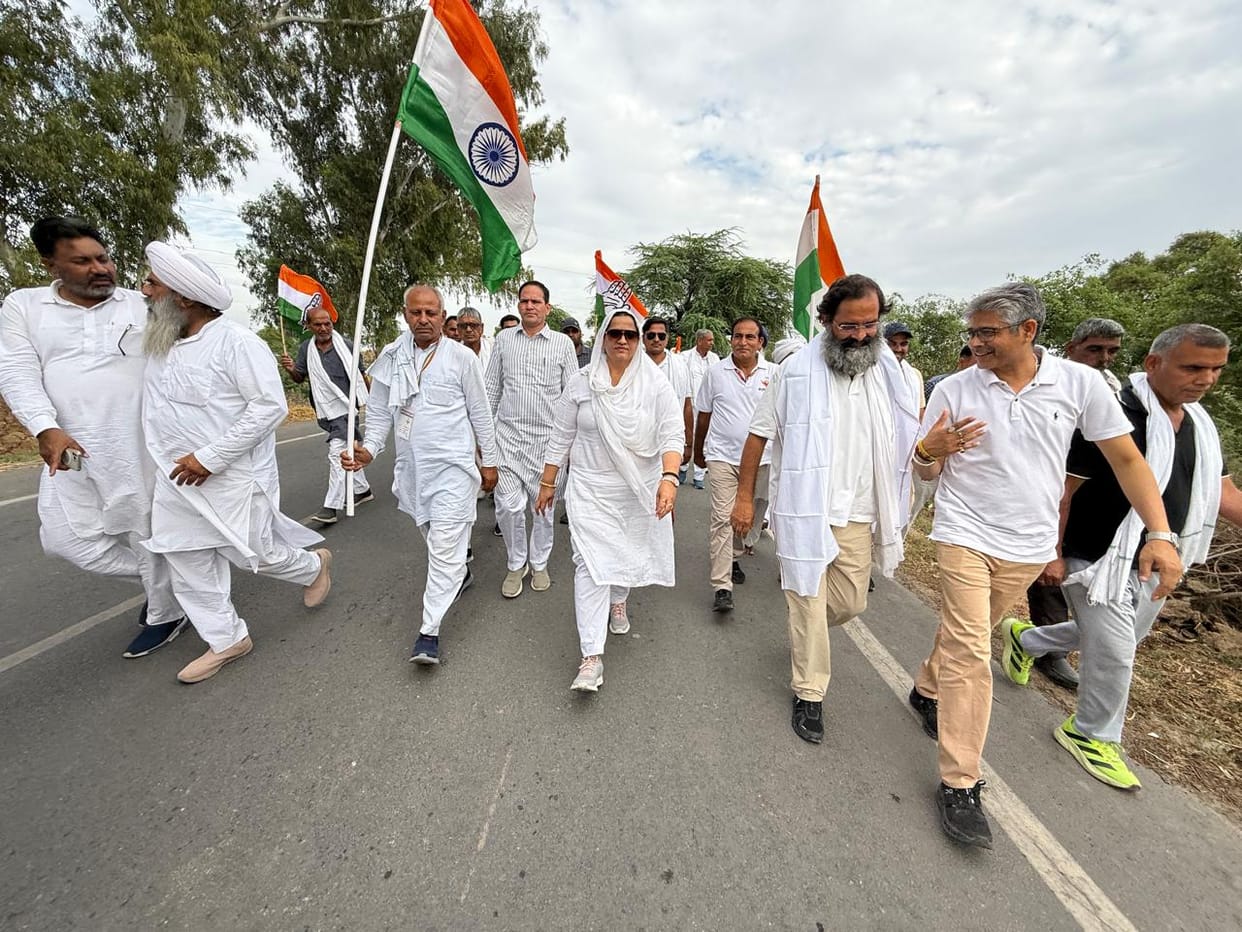 Harmony March: Former MP Brijendra Singh said - the decision to send youth to work in sensitive areas is wrong