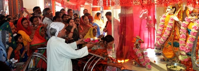 Ram Lalla's birth anniversary was celebrated with great pomp and grandeur.