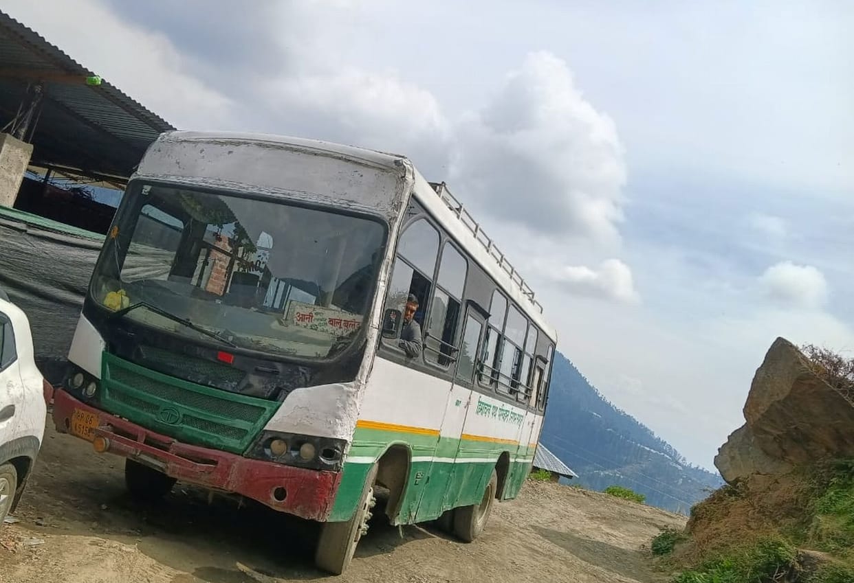 People rejoiced when they saw the bus reach Balehad after 10 months.