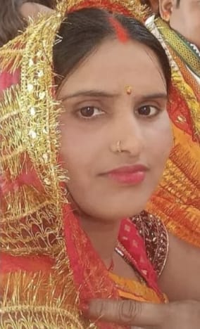 Stones left on road; woman dies after falling from bike.