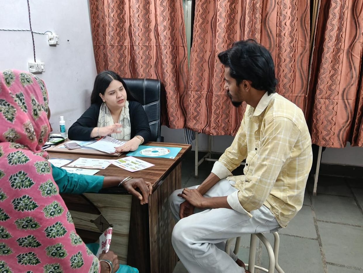 66 patients were examined in the camp.