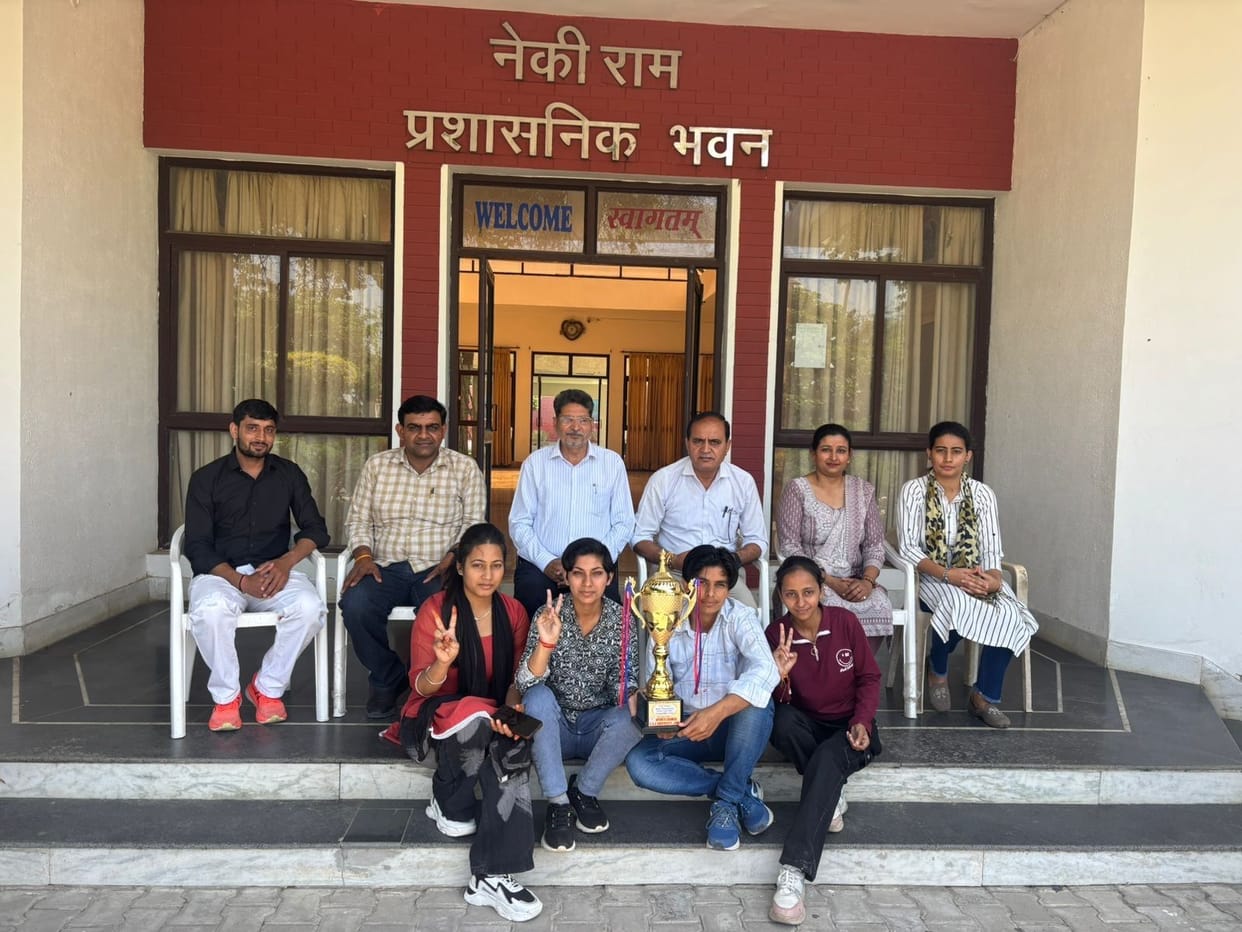 Students from RGM College, Uchana, Honored at CRSU