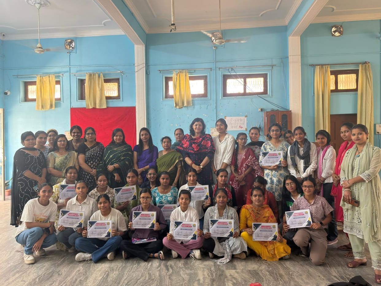 Poster making competition organised at Agrasen College