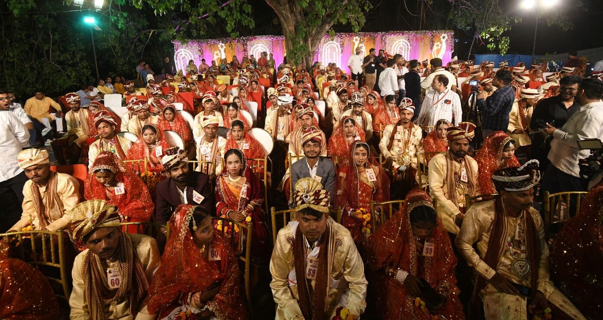 Mass Marriage of 105 Girls at Chohariya Mata Temple