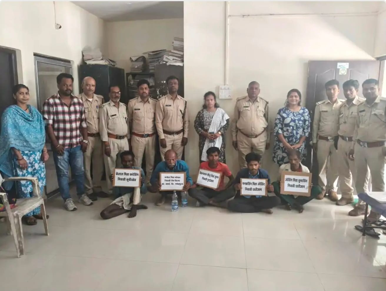 गिरफ्तार हुए आरोपी