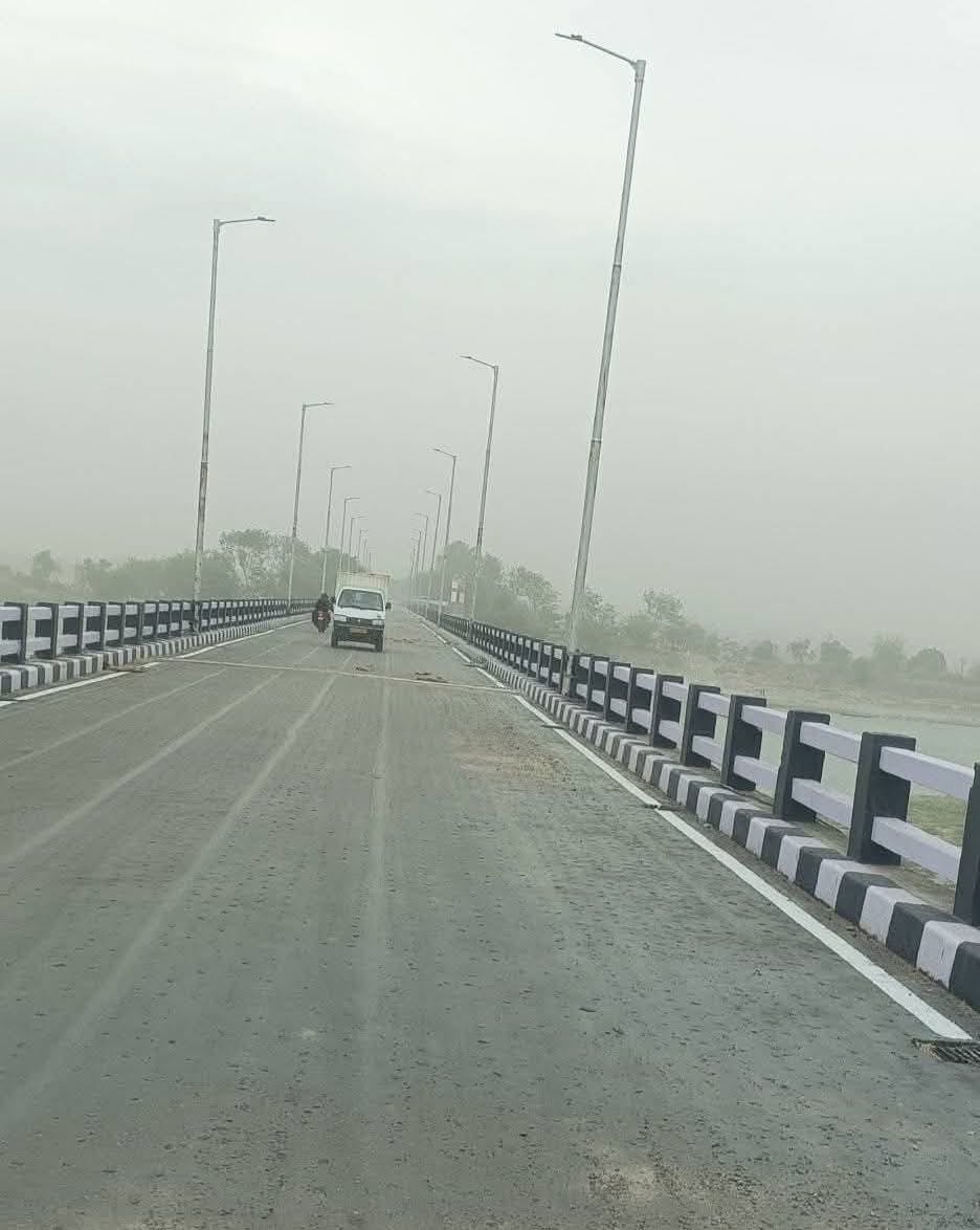Traffic restored on Tanda-Kalwari bridge, heavy vehicles banned for now