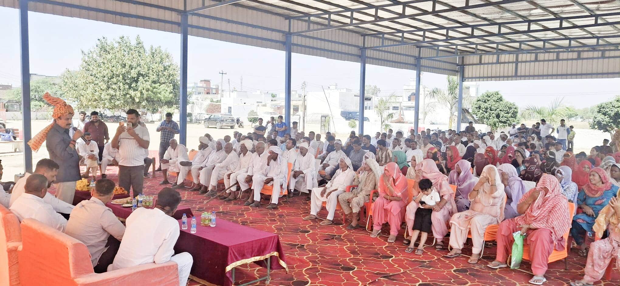 कार्यक्रम को संबोधित करते विधायक योगेंद्र राणा। संवाद