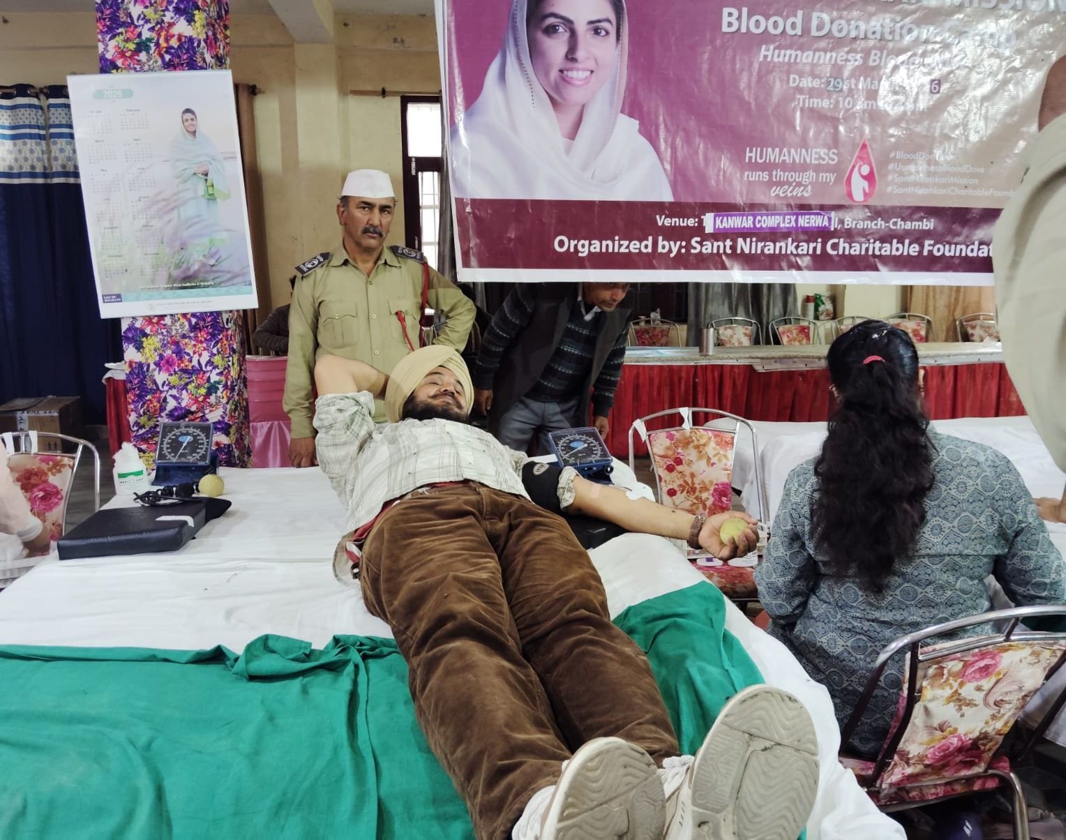 units of blood collected in Nerwa
