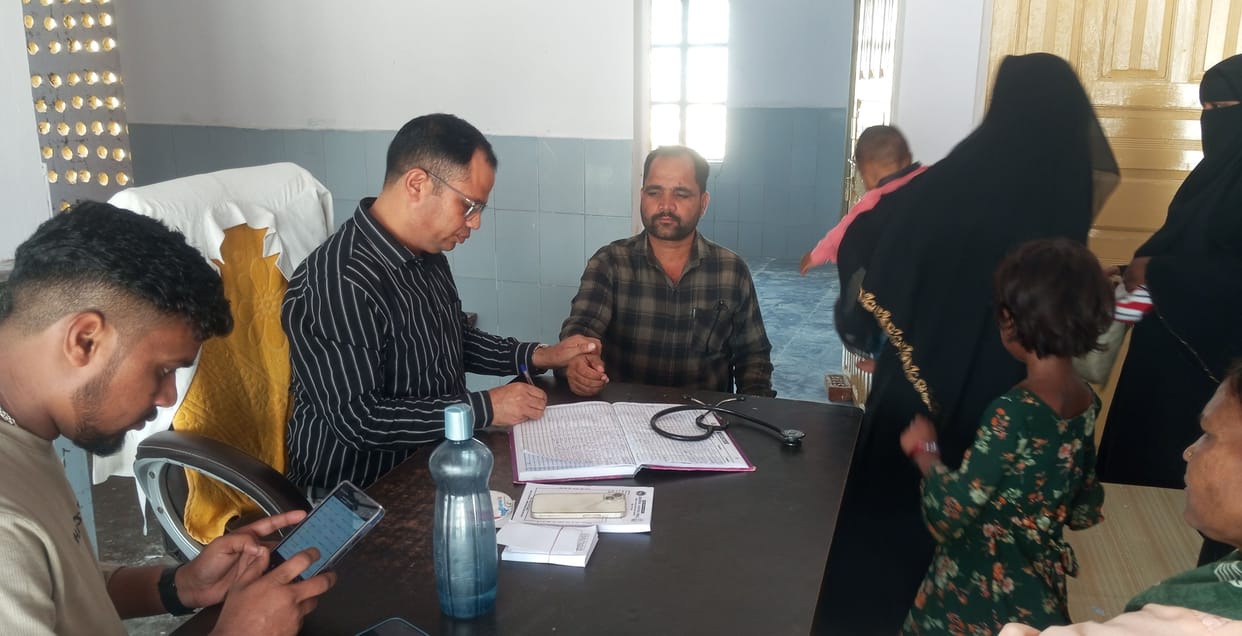 267 patients were treated at the Jan Arogya Mela.