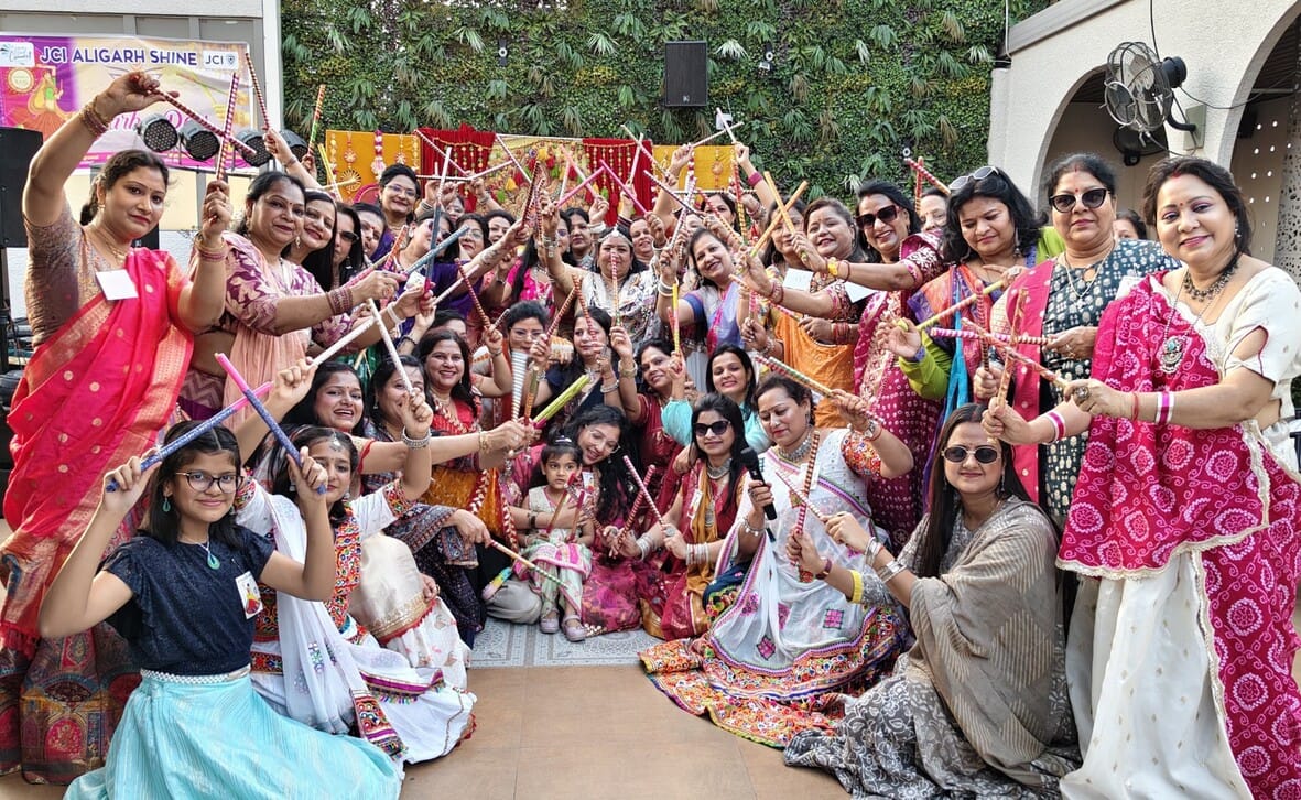 JCI Shine celebrated Dandiya Festival