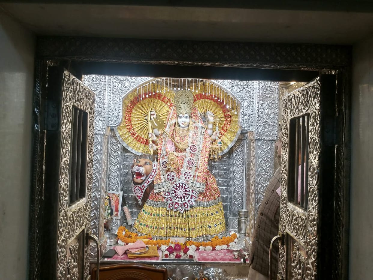 Mother's Chowki at Maa Jagdamba Temple on 31st