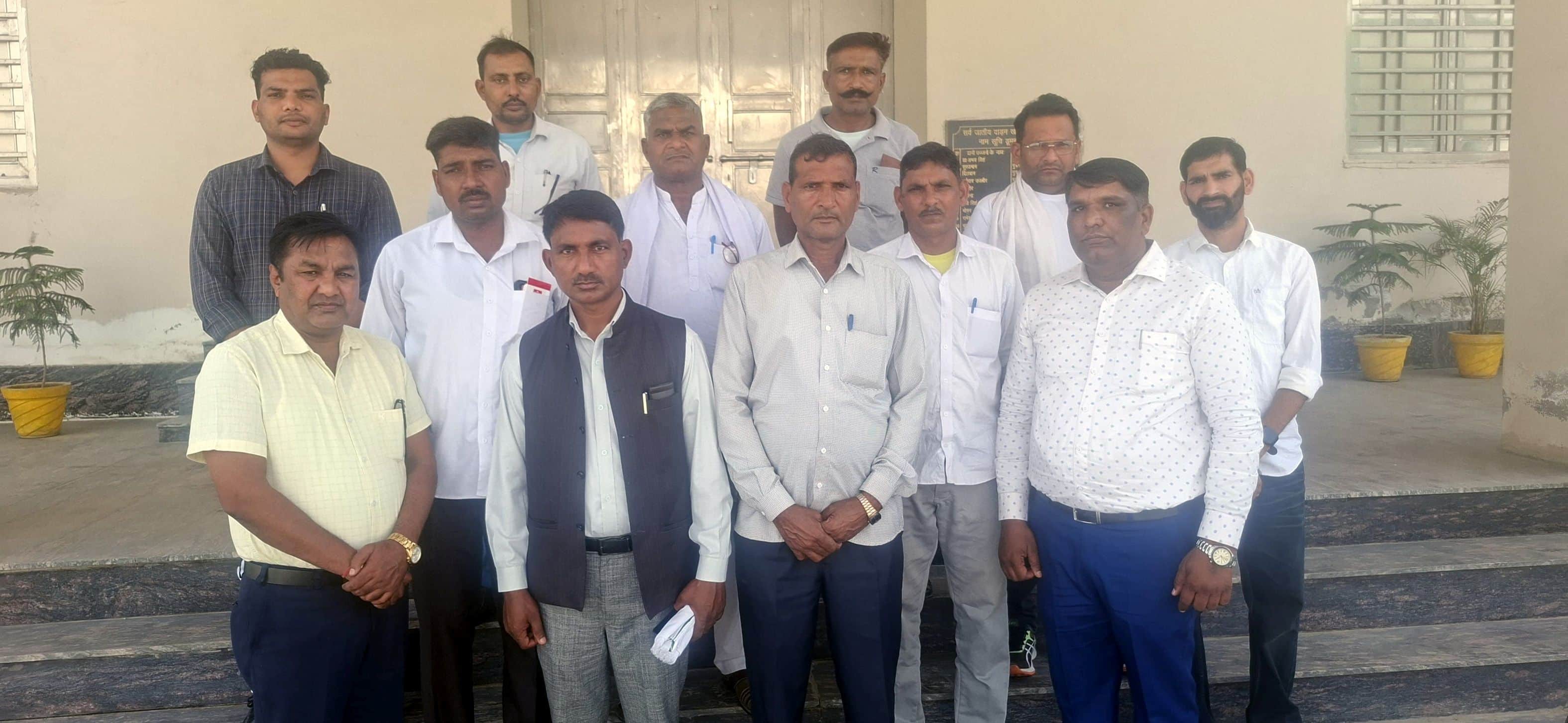 30जेएनडी17: मीटिंग को लेकर जानकारी देते हुए जिला प्रधान संजीव वैद बधाना। स्रोत पदाधिकारी