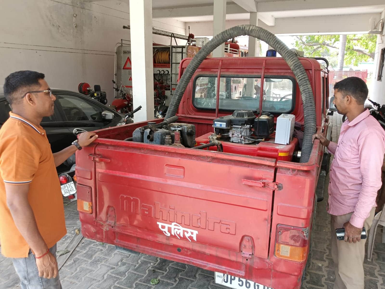 अग्निशमन विभाग का फायर इंडेंट। 