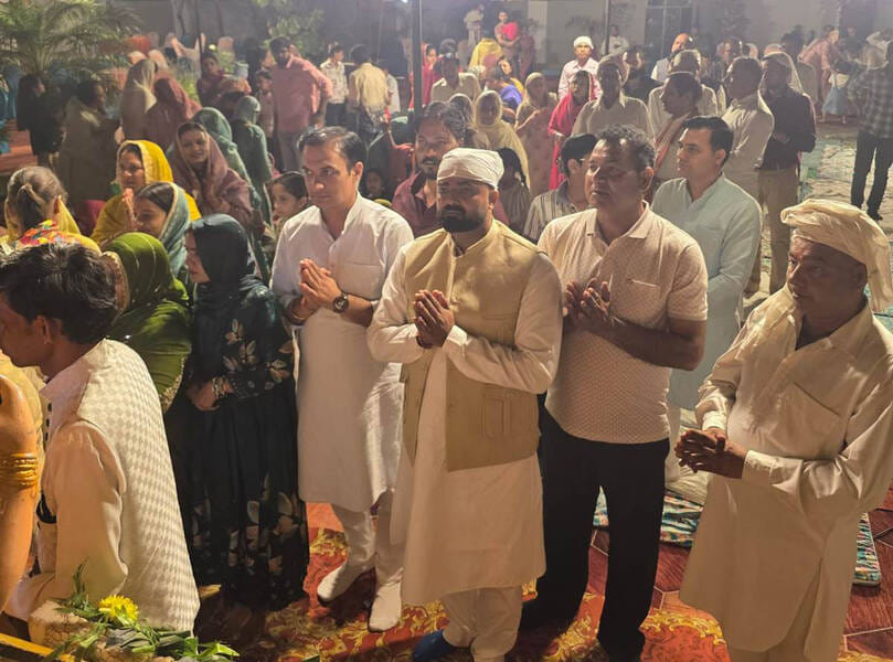 With the blessings of Maa Bhagwati, all obstacles become self-evident Away: Rohit