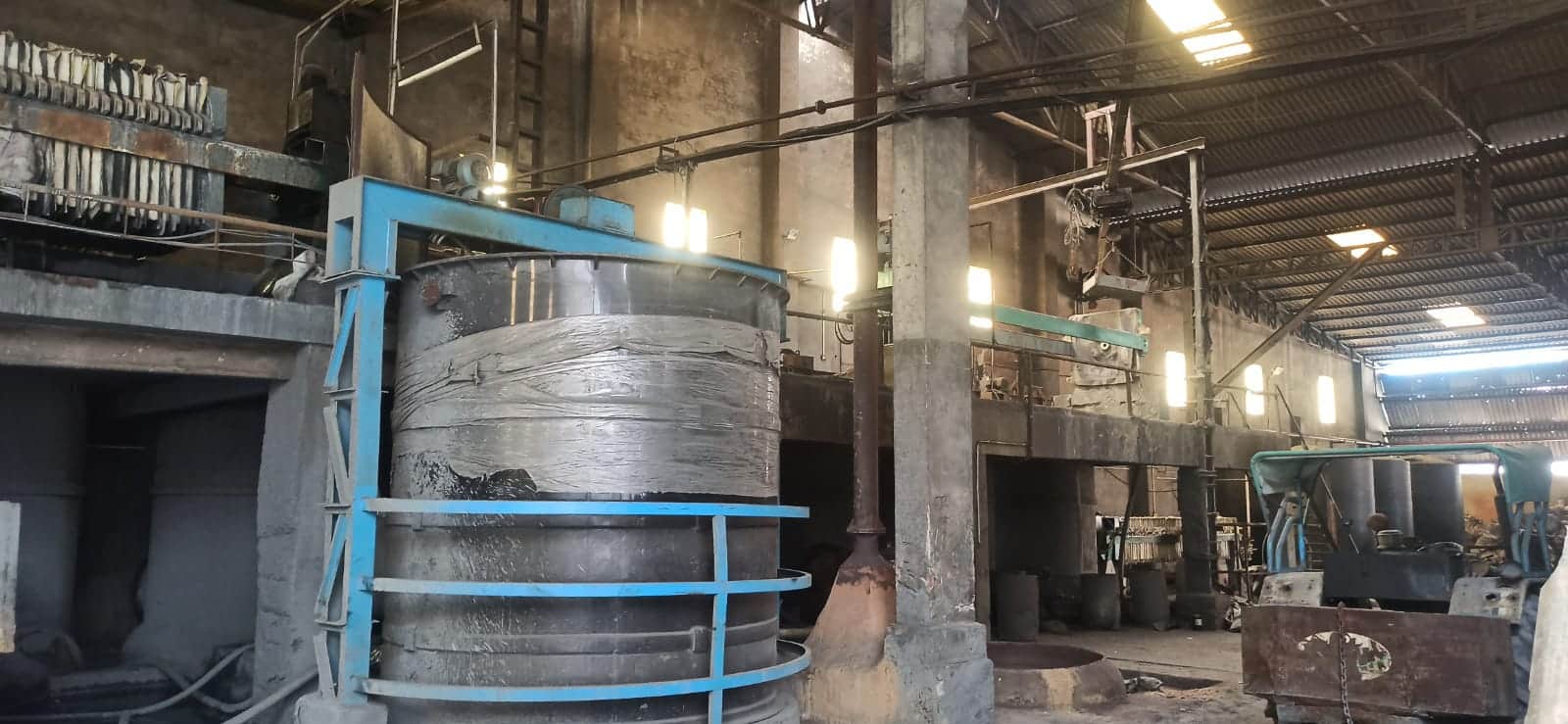 बैगराजपुर औद्योगिक क्षेत्र स्थित हिमगिरी मेटल की उत्पादन यूनिट। संवाद