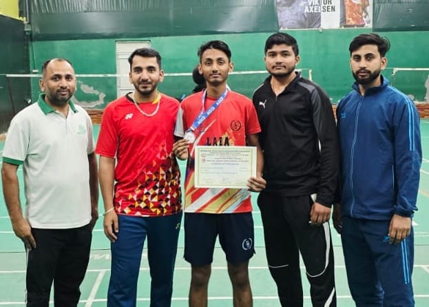Welcome to Shubham, bronze medalist at the National Deaf Badminton Championship