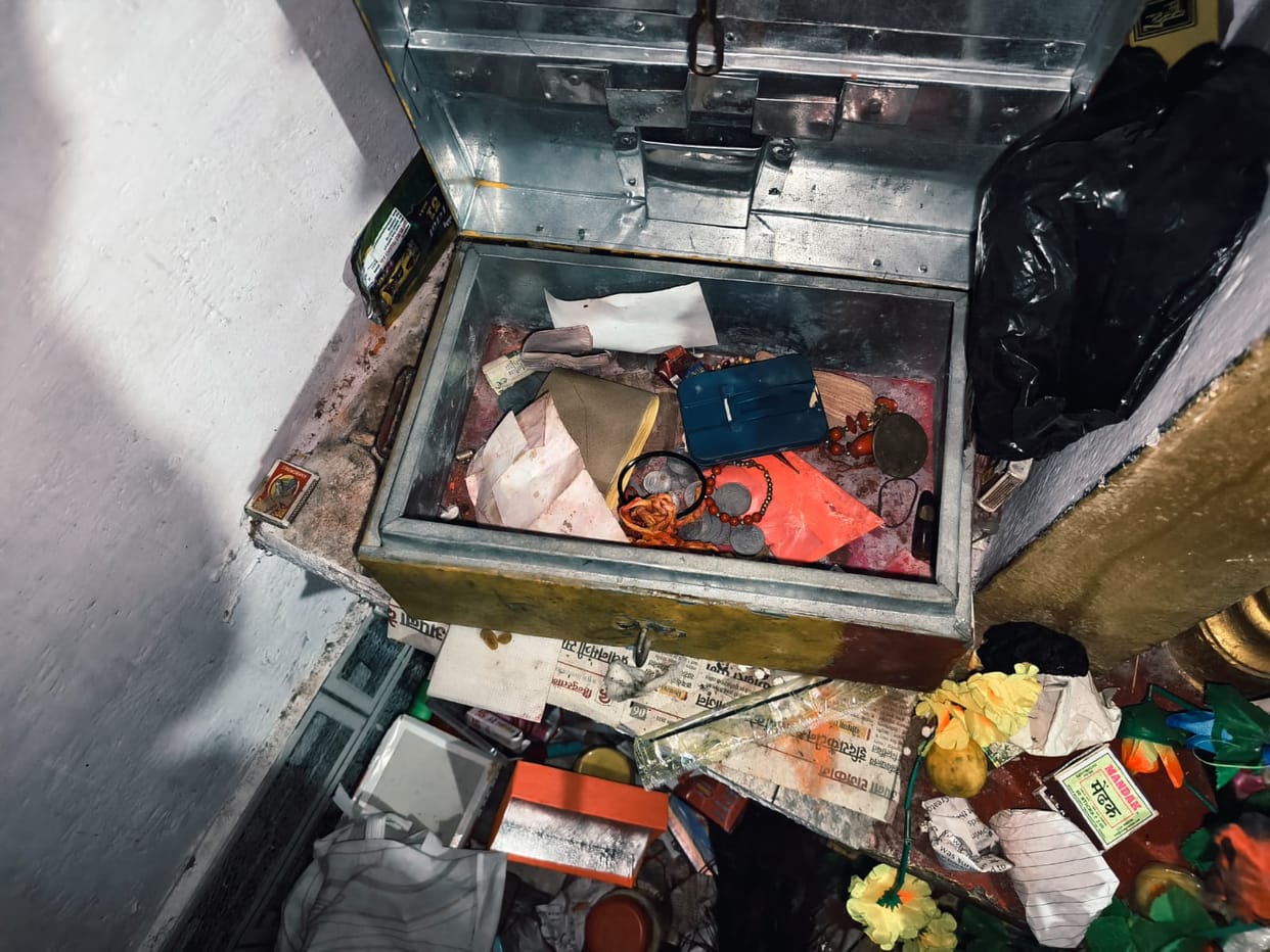 Theft in Ruruganj Devi Temple
