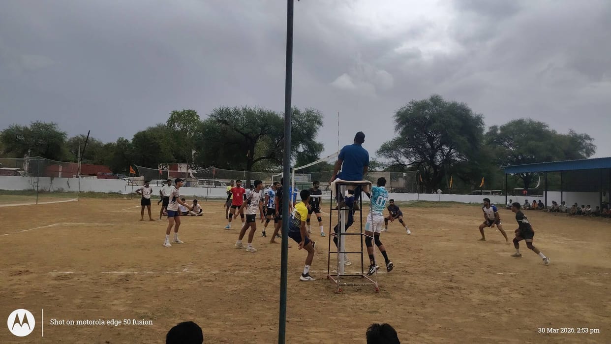 Sultana Team Wins in Cricket, Nuni Kalan Team in Volleyball