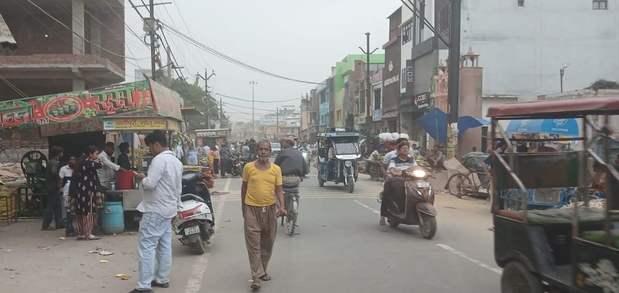Changed weather: Strong winds and dense clouds increased the worries of farmers