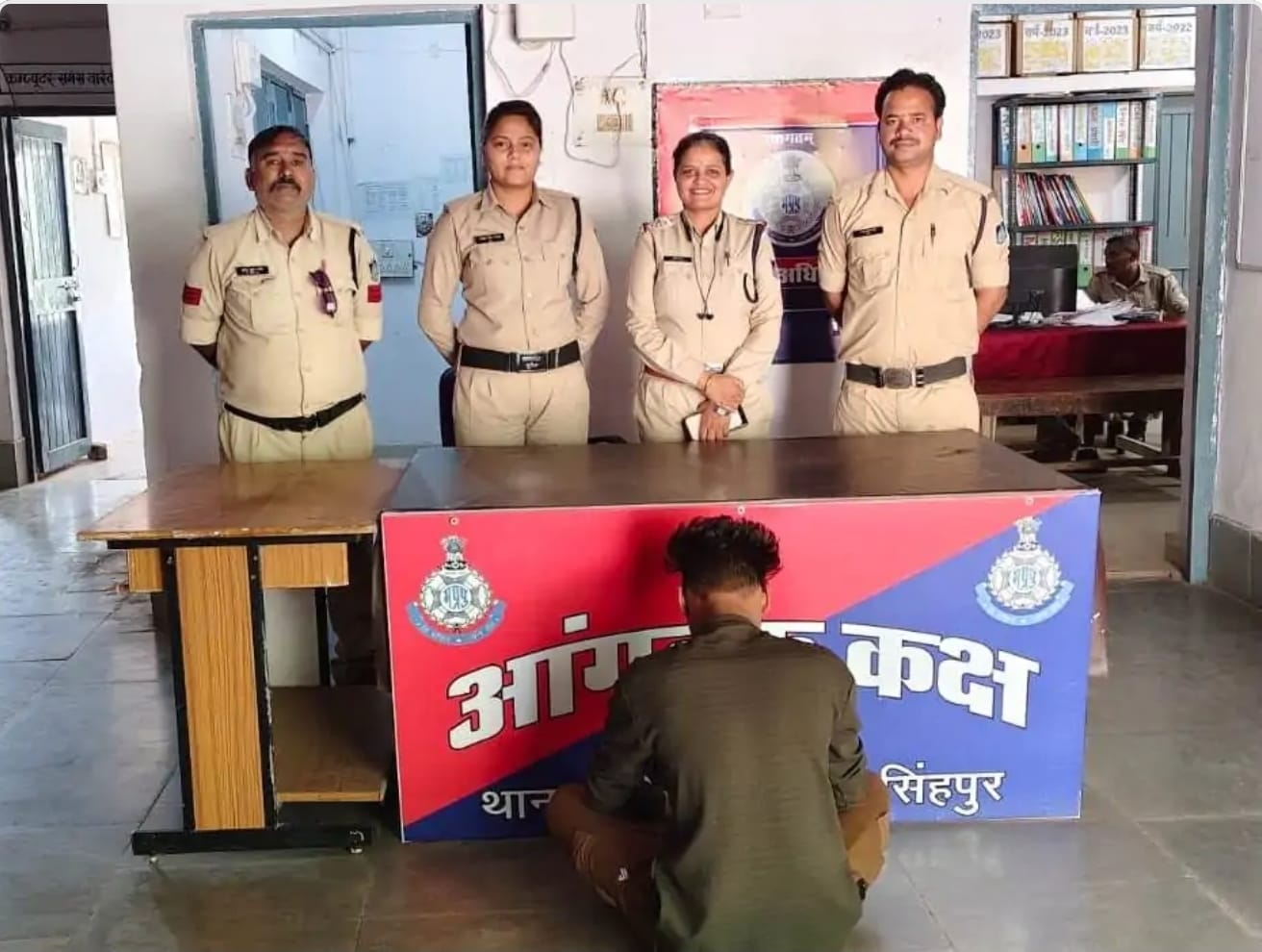 गिरफ्तार आरोपी