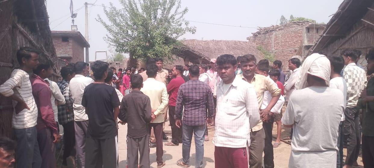 The body of the youth was brought from Mumbai, and the family agreed on compensation