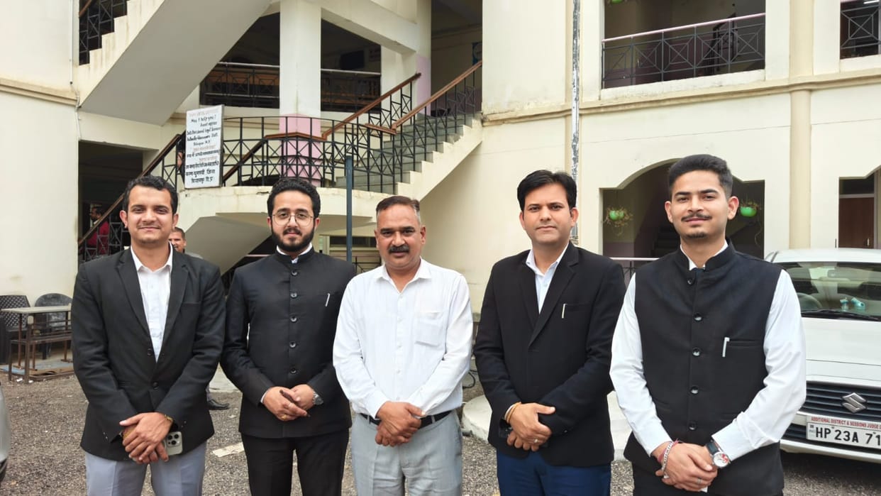Pradeep Jaswal became the president of Ghumarwin Advocates Association
