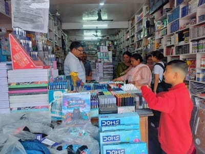 Stationery becomes expensive before the new session, increasing the financial burden on parents