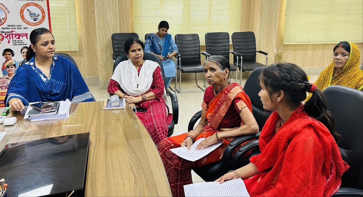 14 women raised their problems in the Maa Pateshwari Shakti sanvaad
