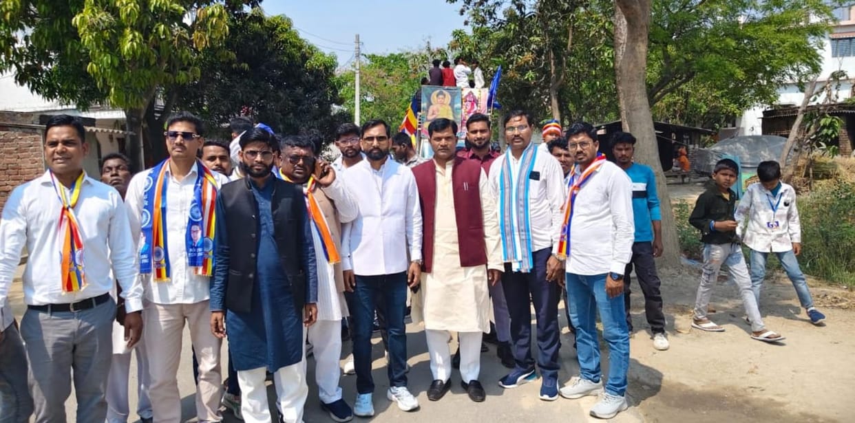 Procession Held on Emperor Ashoka's Birth Anniversary