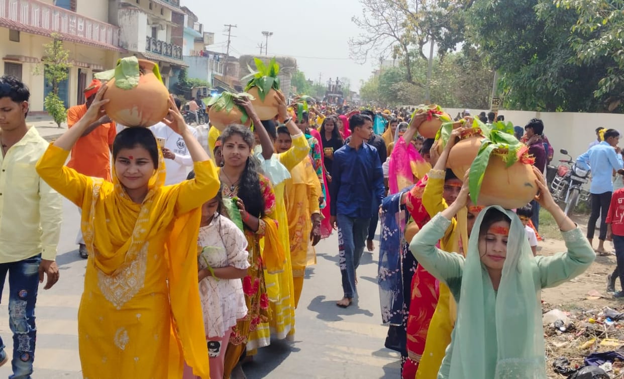 Shri Hanumant Mahayagya Begins with a Kalash Yatra