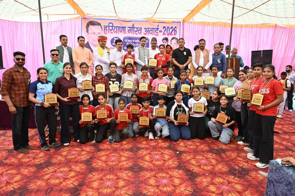 110 talents honored with Haryana Gaurav Award
