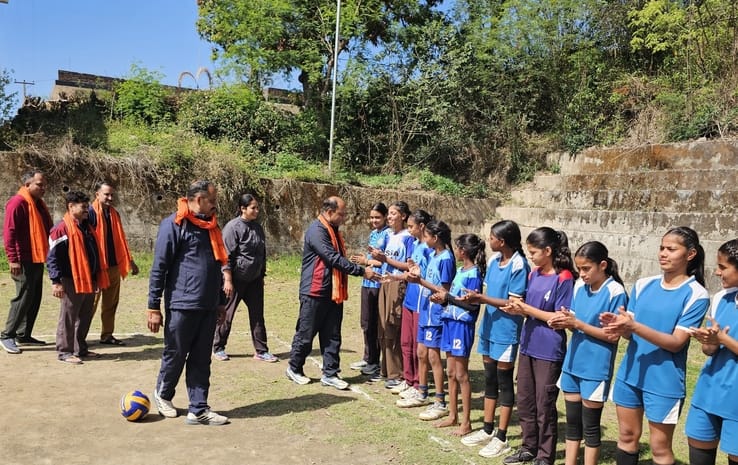 Lathiani team became the winner in volleyball