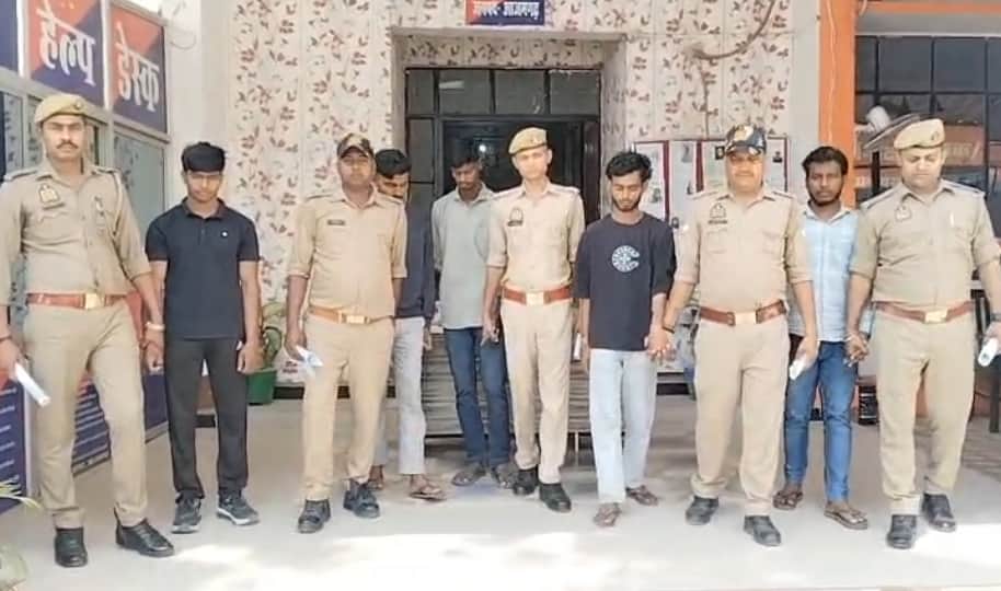 बरदह में गिरफ्तार चोरी के आरोपी