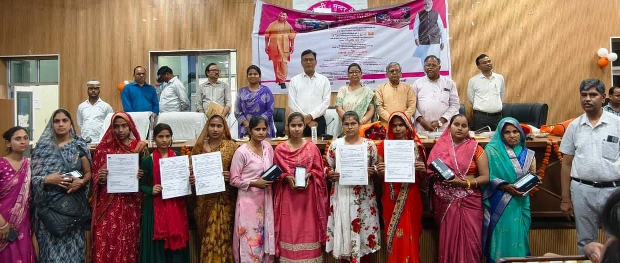Anganwadi assistants received appointment letters