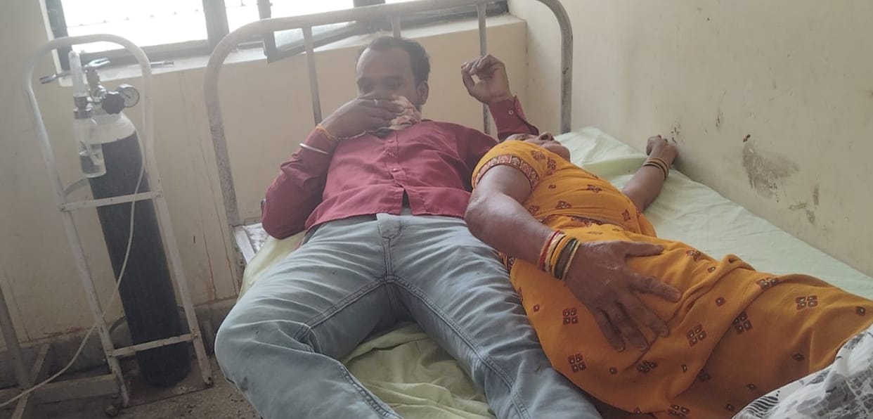 Bike rider aunt and nephew injured in car collision