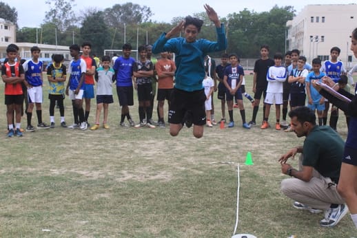 Sports Nursery: 900 players gave trials for 22 sports