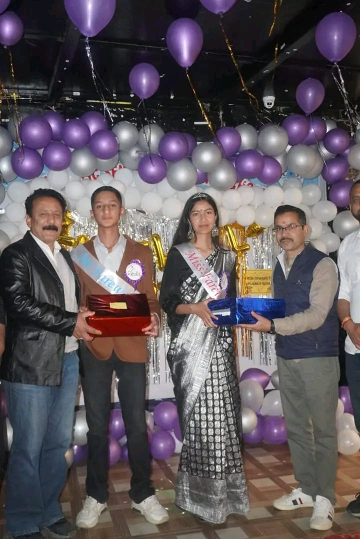 Rudra Pratap won the title of Mr., Ishika won the title of Miss Farewell