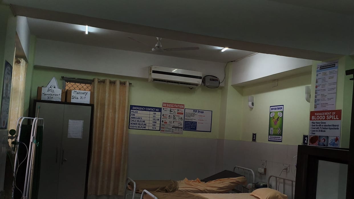 Medical staff not serious about wastage of electricity