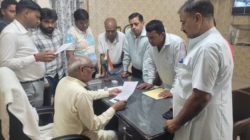 The MLA listened to the problems of the people.