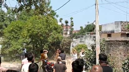 deputy chief injured in scuffle during bhagwat katha on chaitra navratri occasion rohtas bihar news