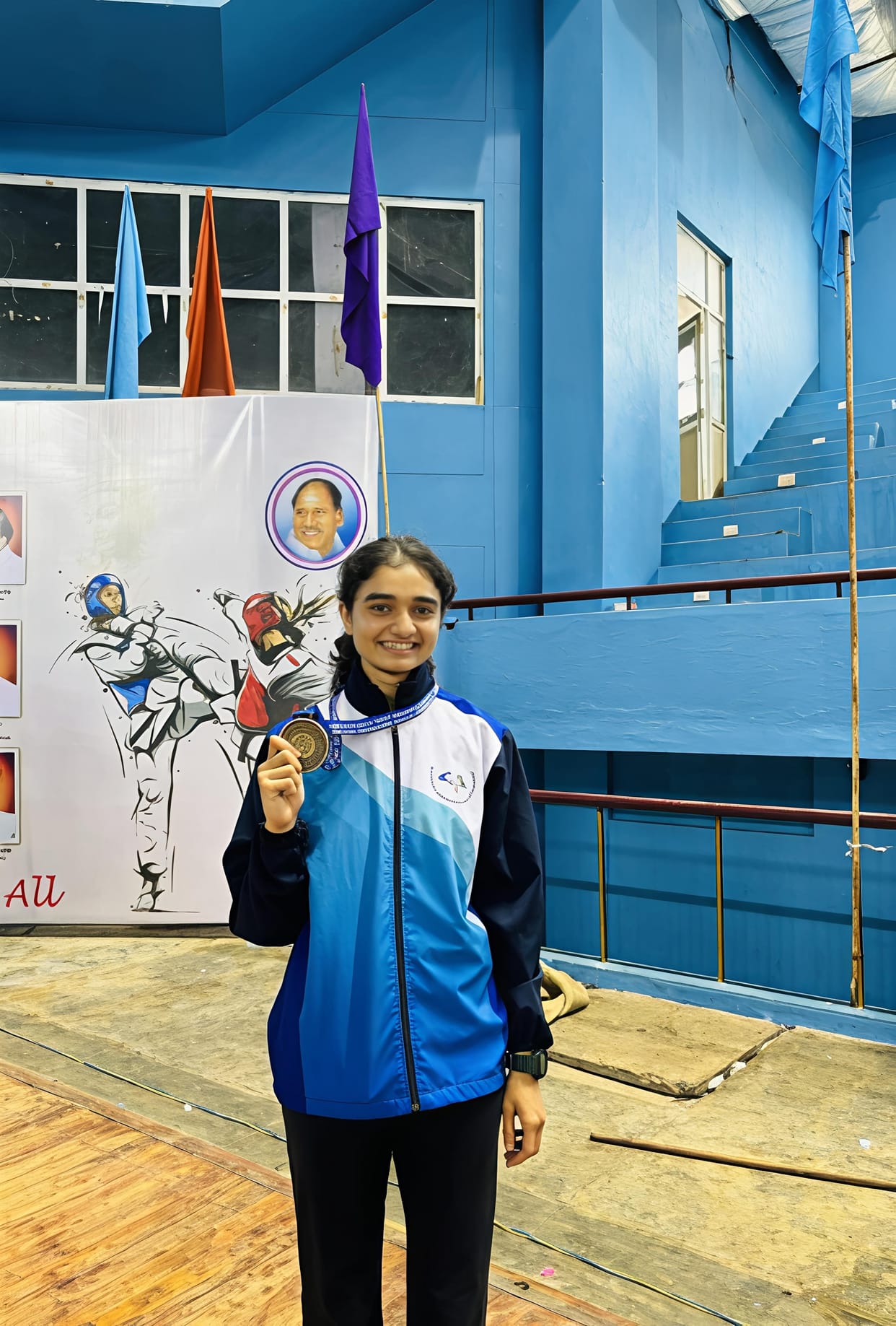 Tavisha selected in Taekwondo team
