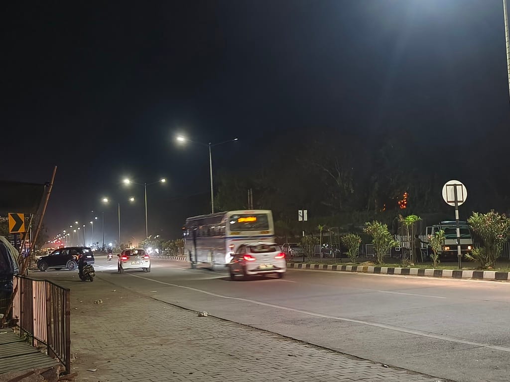 Power failure due to storm and rain