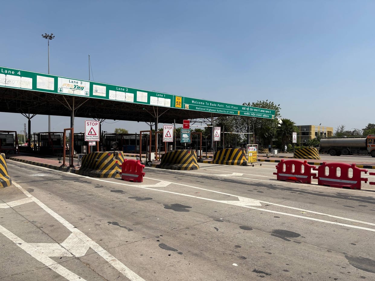 Travel on the highway is expensive... Relief on Ramayan-Landhari, toll increased on Badopatti-Chaudharyvas, new rates applied at toll plazas in the district